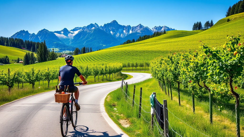 Erlebe Radfahren für Genießer in Innsbruck Land und entdecke tolle Weingüter. Kombiniere Naturgenuss mit kulinarischen Höhepunkten!